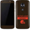 NFL Cleveland Browns Brown Performance Series Moto E5 Play Skin